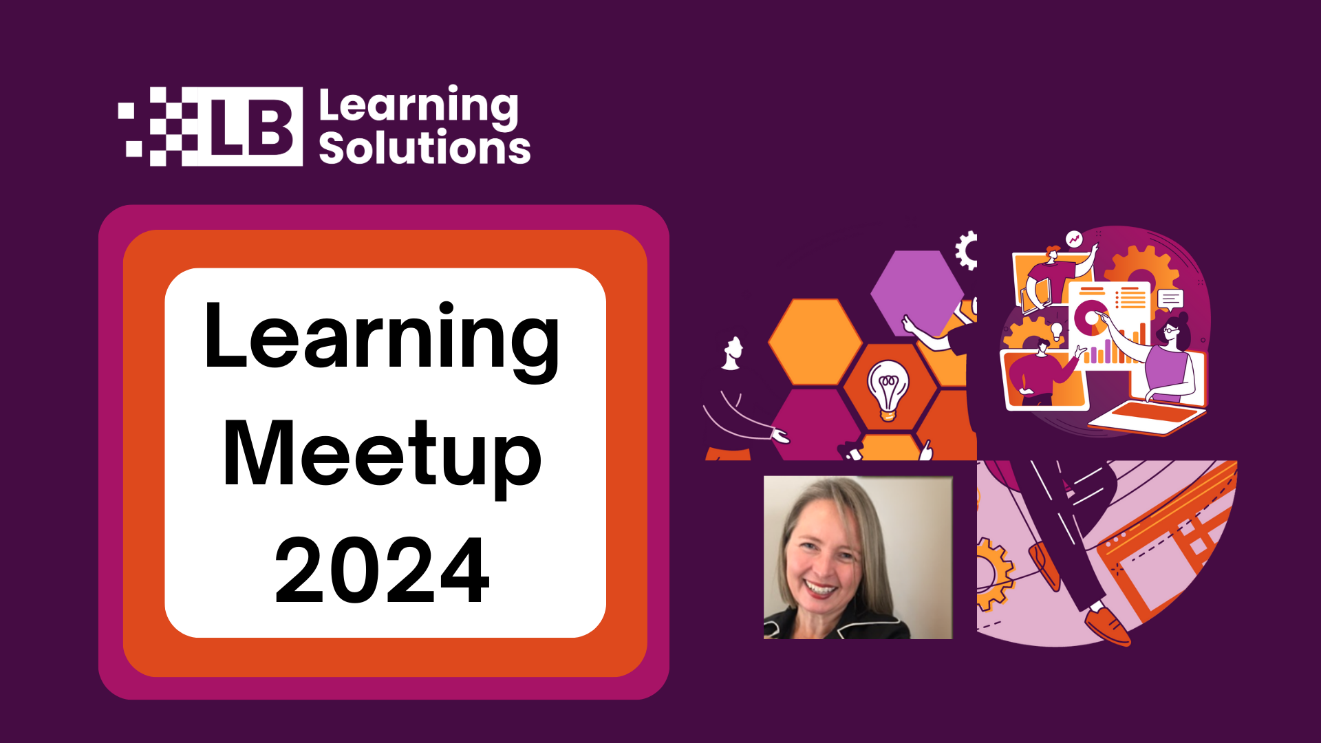 Learning meetup 2024 advertising banner